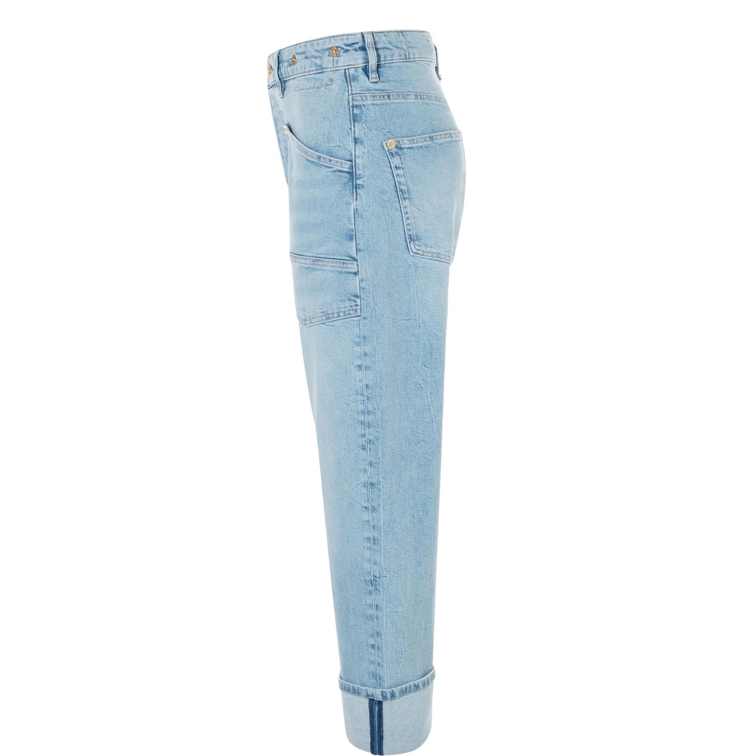 Mac Damen Hose Baggy Straight Authentic Comfort Denim 0361L232190 D205