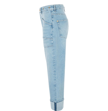 Mac Damen Hose Baggy Straight Authentic Comfort Denim 0361L232190 D205